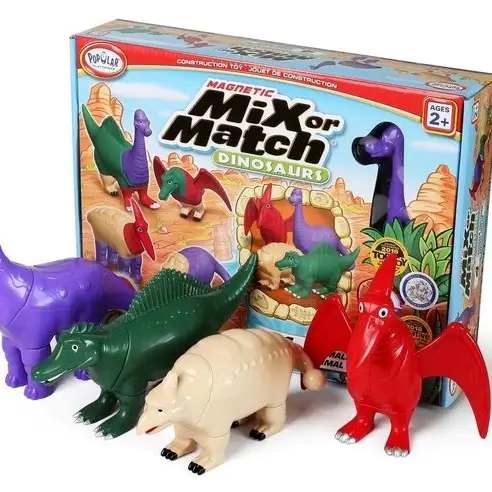 Magnetic Mix or Match Dinosaurs Set 2