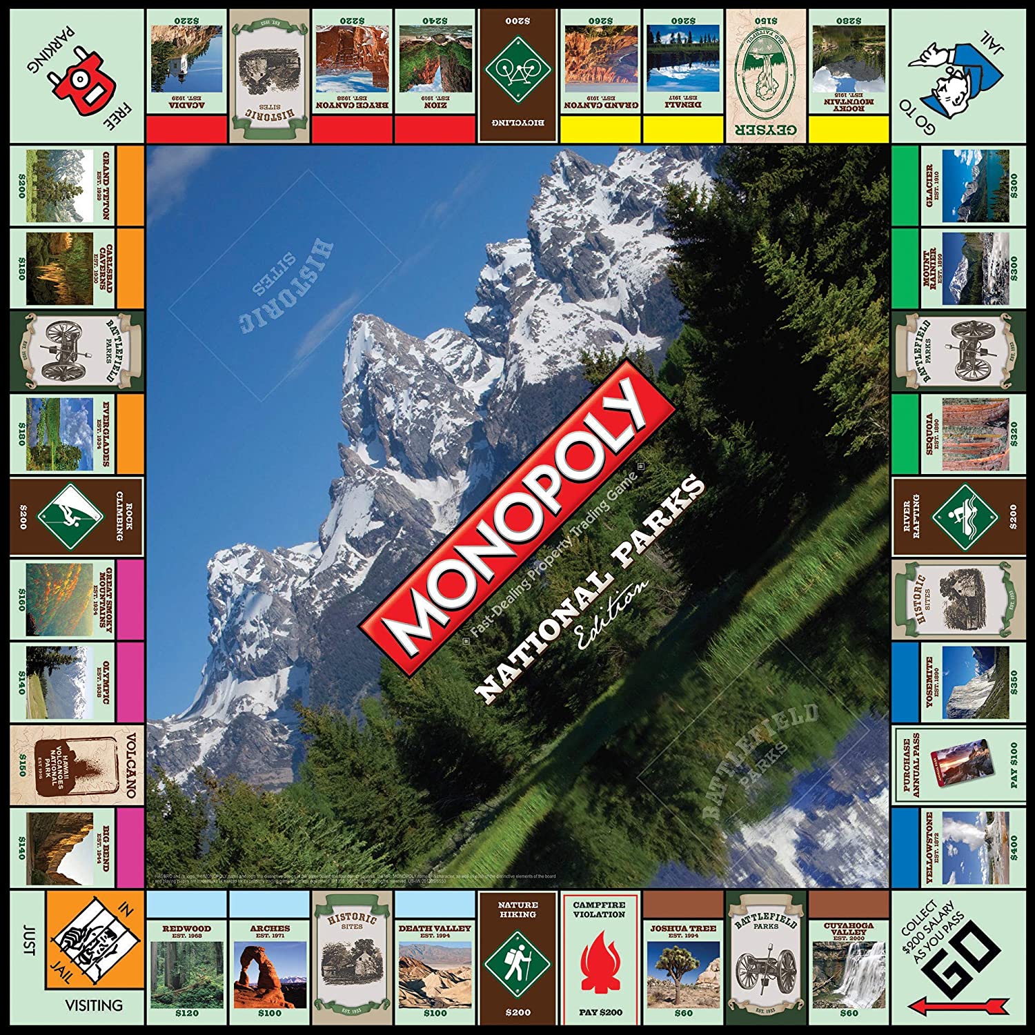 Monopoly National Parks Edition | Purple Me Green