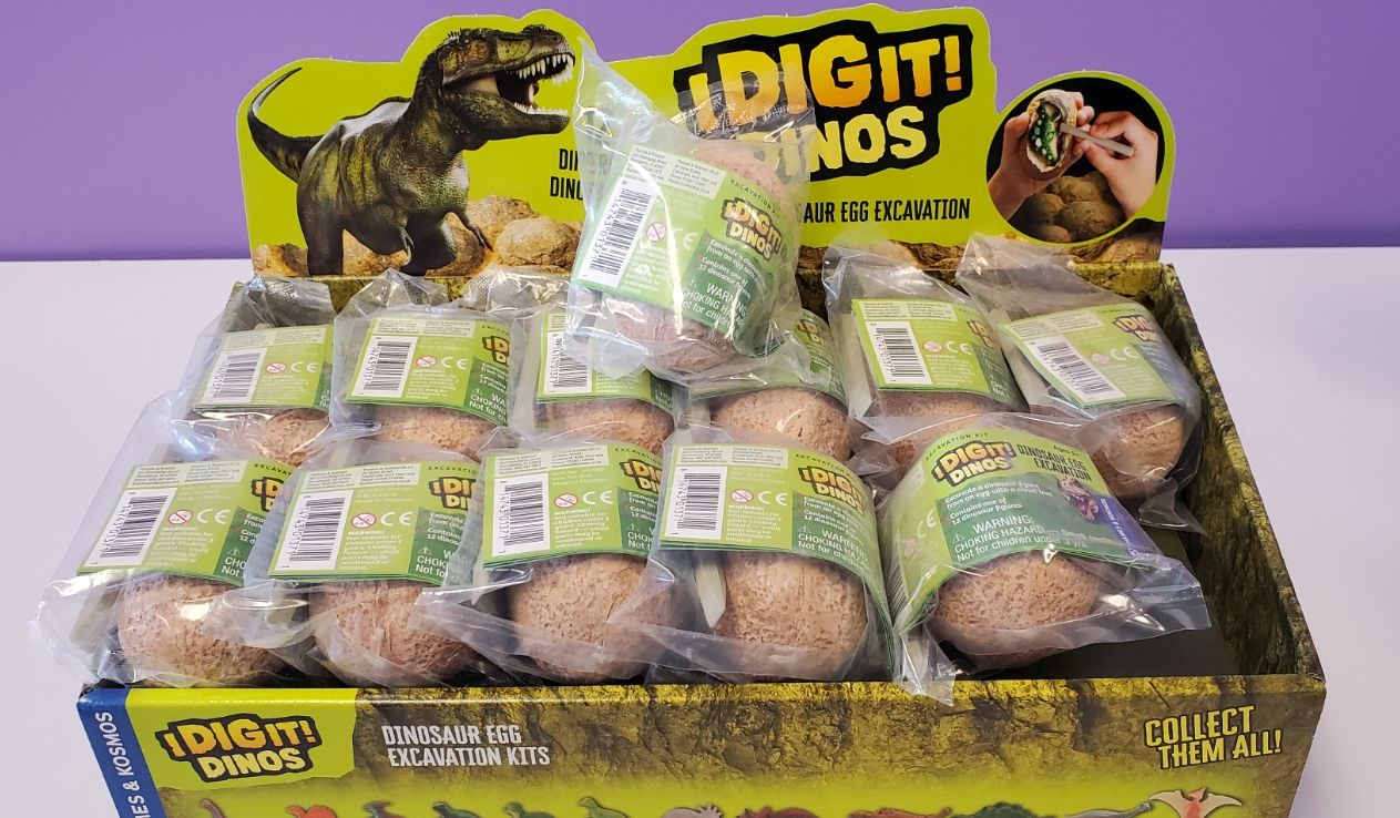 I Dig it Dinos! - Dino Egg (packed in 24 unit Display)